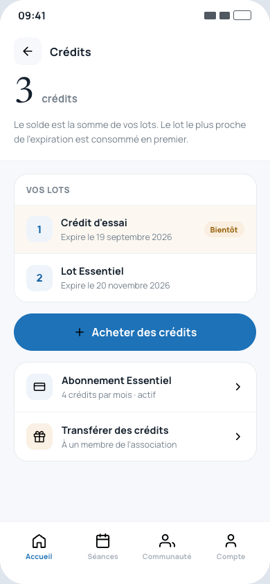 SupEducation mobile app — Credits